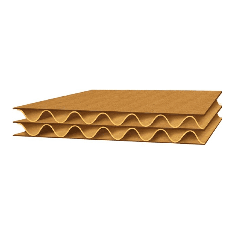 Коробка картонная, 400x400x200 мм, бурый - 3