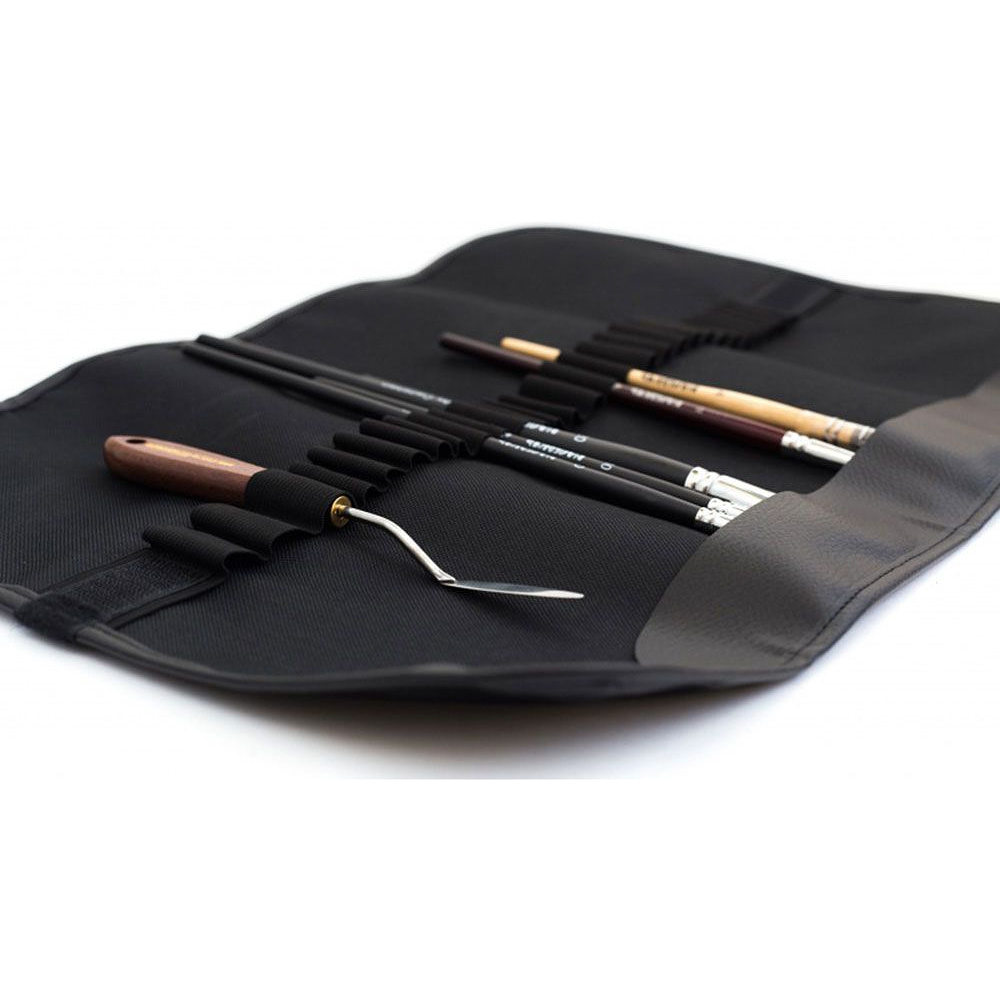 Пенал-органайзер "Малевичъ" для кистей, 34х48, черный - 4