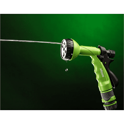 Комплект поливочный Amigo Grande "79230", 1/2", 6 фунций, пластик, зеленый, черный - 8