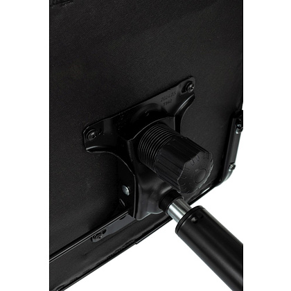 Компьютерное кресло Бюрократ CH Balance, сетка, ткань, черный, металл, черный - 11