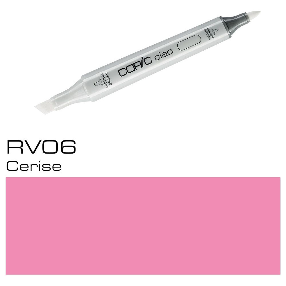 Маркер перманентный "Copic ciao", RV-06 светло-вишневый