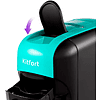 Кофеварка Kitfort KT-7105-3, черно-бирюзовая - 2