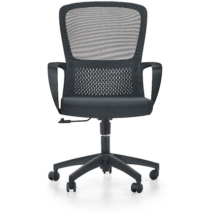 Кресло компьютерное SitZone U-069B, сетка, ткань, пластик, черный - 3