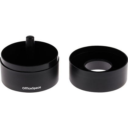 Подставка для скрепок "OfficeSpace", магнитная, черный - 2