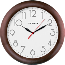 Часы настенные "988953", темно-коричневый
