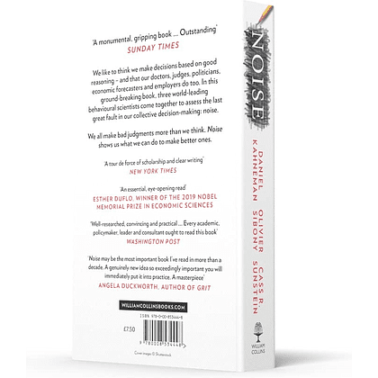 Книга на английском языке "Noise", Daniel Kahneman - 5