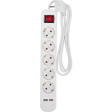 Удлинитель "Standard", 2 USB