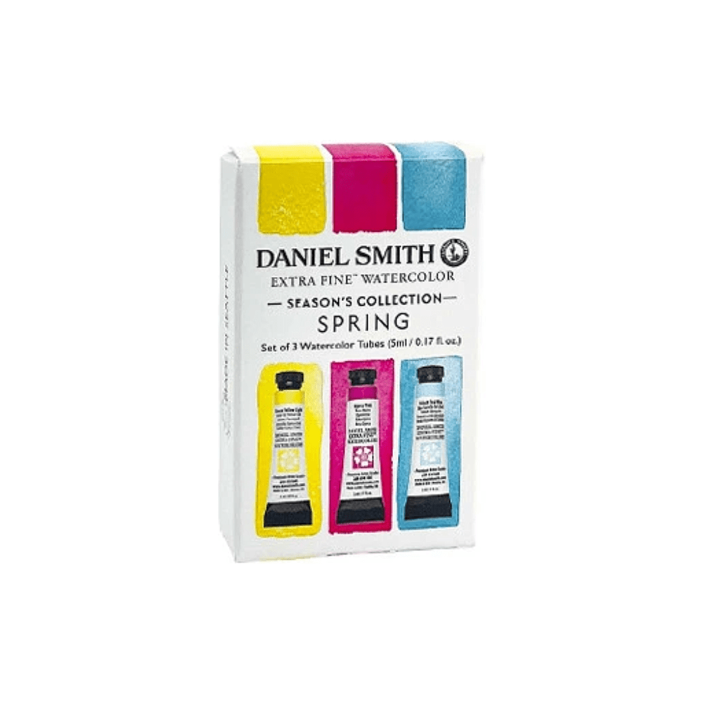 Набор красок акварельных "Daniel Smith. Spring", 3 цвета, 5 мл, тубы