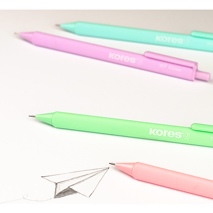 Карандаш автоматический Kores "М2", 0.5 мм, ассорти  - 3