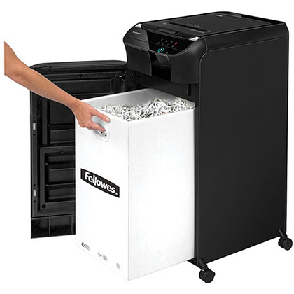 Уничтожитель Fellowes AutoMax, 600M, автоподача, DIN P-5, 2х12мм, до 600 листов, smart lock - 5