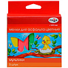 Мелки для асфальта "Мультики", 5 шт, ассорти - 2