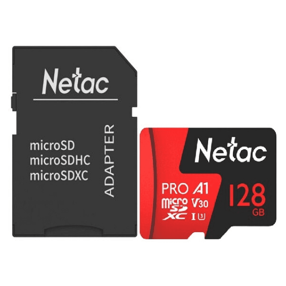 Карта памяти Netac MicroSD card P500 Extreme Pro 128GB