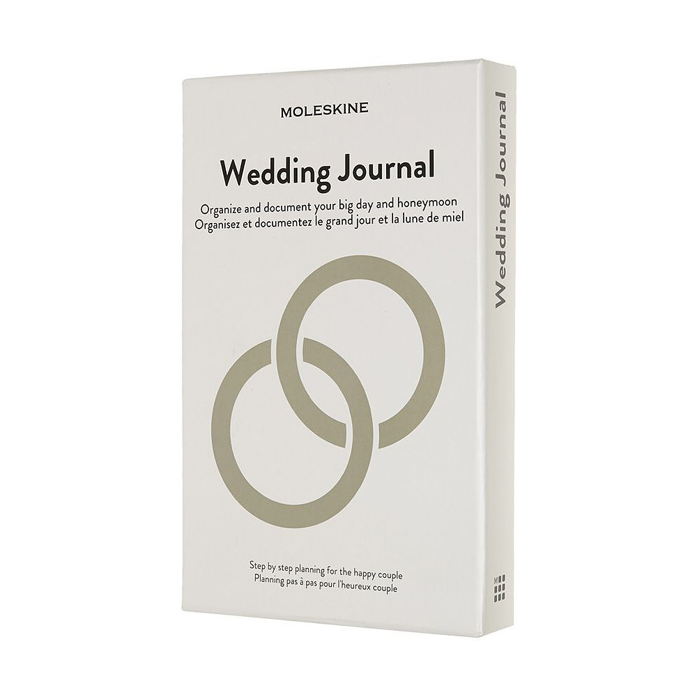Блокнот "Passion Wedding Large", А5, 200 листов, линейка, светло-серый