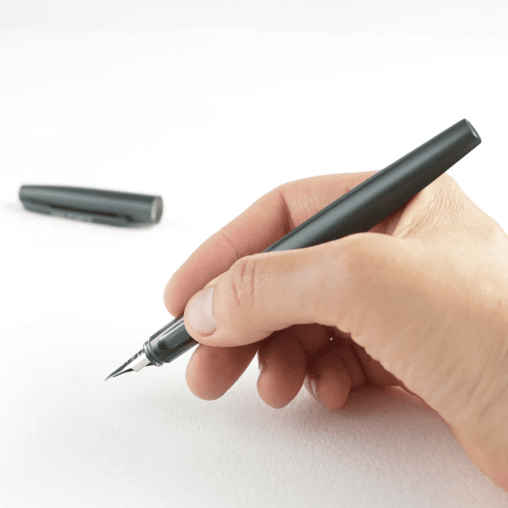 Ручка перьевая EF "Малевичъ", металл, с конвертером, мокрый асфальт - 8