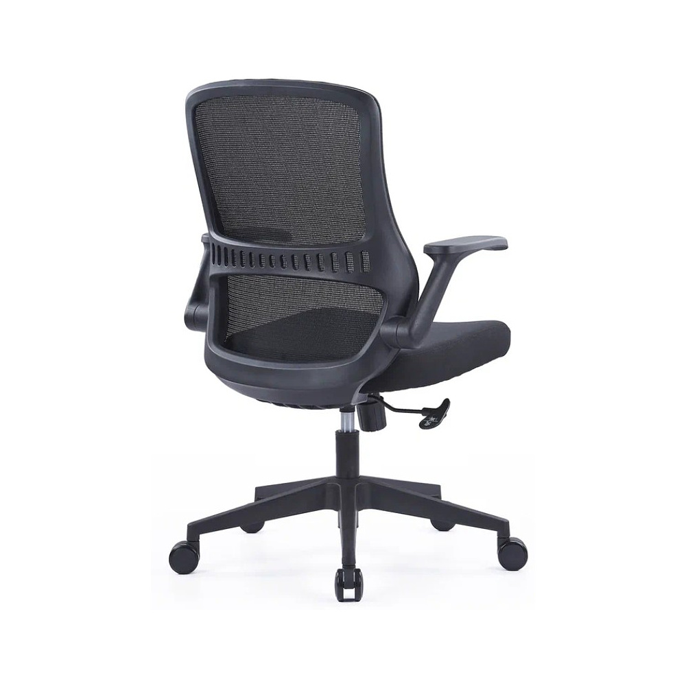 Кресло для персонала SitZone CH-526B сетка, ткань, пластик, черный - 4