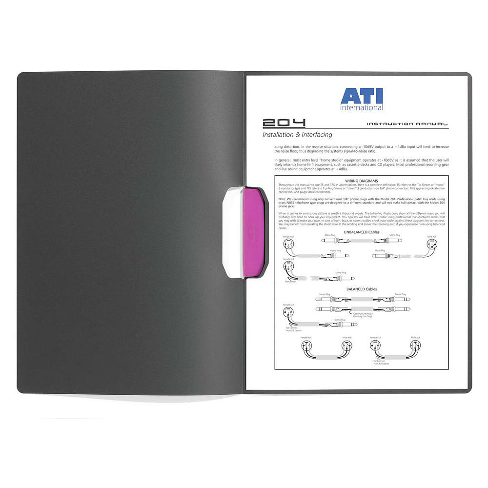 Папка с клипом "Duraswing Color", антрацит, фиолетовый клип - 2