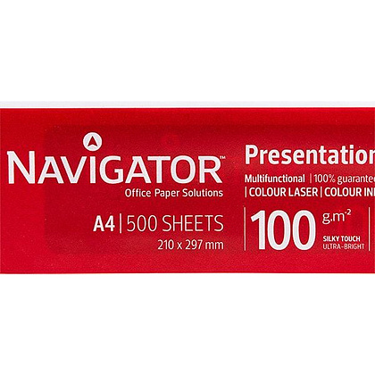Бумага "Navigator Presentation", A4, 500 листов, 100 г/м2 - 2
