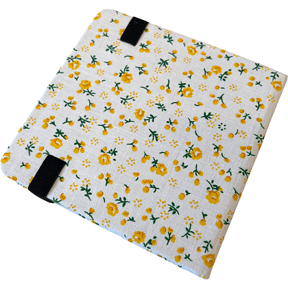 Cкетчбук для акварели "Potentate", горячий пресс, 12х12 см, 300 г/м2, 24 листа, флора - 3