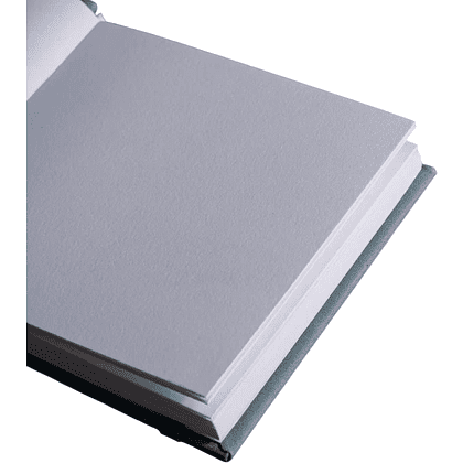 Скетчбук для графики "GrafArt white", 40 листов, 12х12 см, 160 г/м2, голубой дым - 4