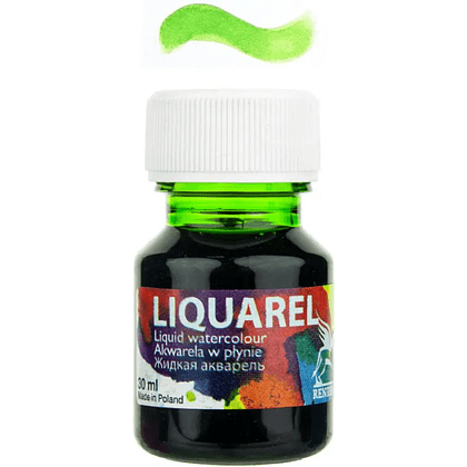 Акварель жидкая "Liquarel", 152 зелёный светлый, 30 мл