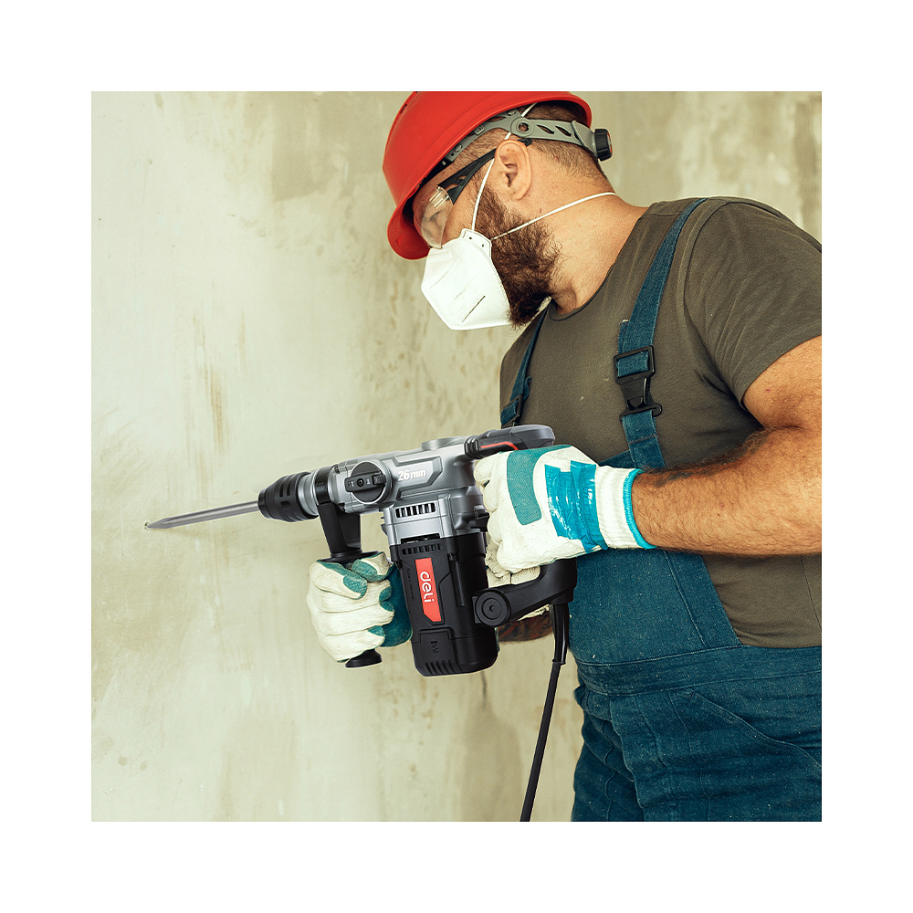 Перфоратор Deli RS EDE-DC26-3E 1100 Вт, 5 Дж, 3 режима, кейс - 5