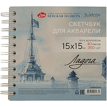 Скетчбук для акварели "Ладога. Башня"