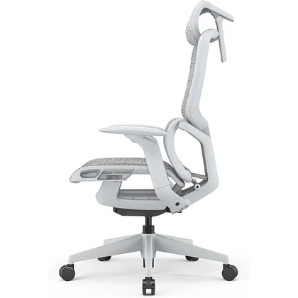 Кресло компьютерное SitZone E-JX-002А, сетка, пластик, белый - 6