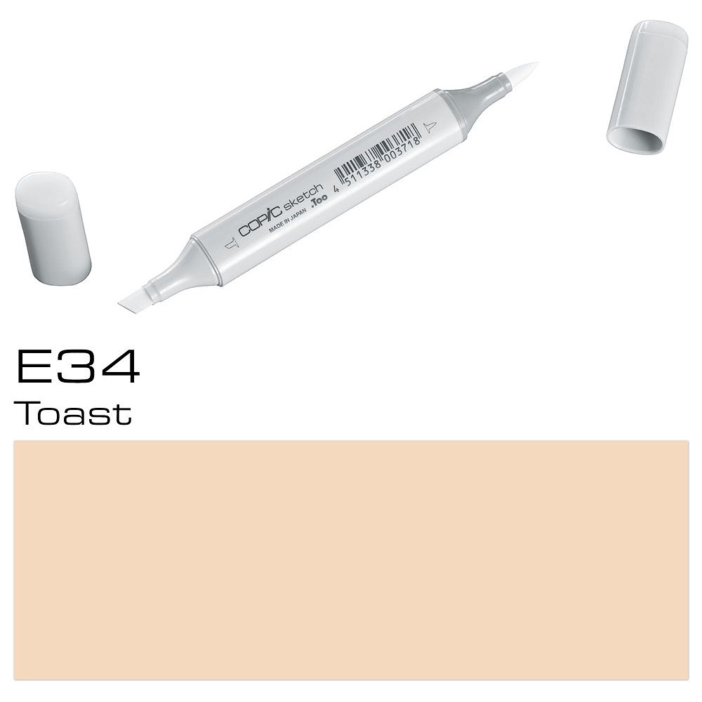 Маркер перманентный "Copic Sketch", E-34 тост