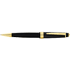 Ручка шариковая "Bailey Light Polished Black Resin and Gold Tone", 0.7 мм, черный, золотой, стерж. черный - 2