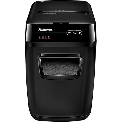 Уничтожитель Fellowes AutoMax 150C, автоподача, DIN P-4, 4х38мм, 150 листов, авто, 32 литра - 3