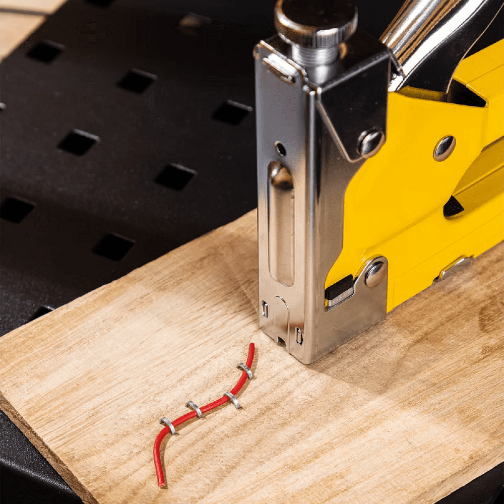 Степлер Deli YS EDL1313, механический, 3-в-1 + комплект скоб (П, U, T) - 6