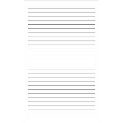 Блокнот "Justy", А5, 128 листов, линейка, голубой  - 2