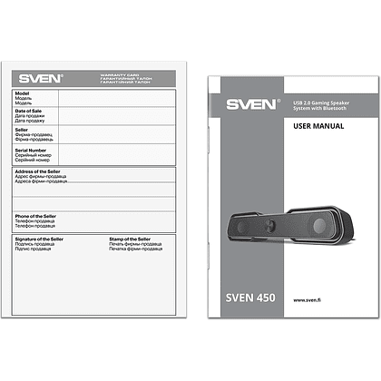 Акустическая система Sven 450 Black - 6