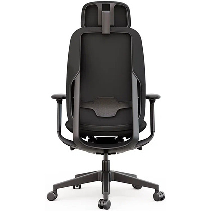 Кресло для руководителя SitZone E-AC-001A-P1-BK ткань, черный - 5