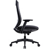 Кресло компьютерное SitZone E-VL002B, сетка, ткань, пластик, черный - 3