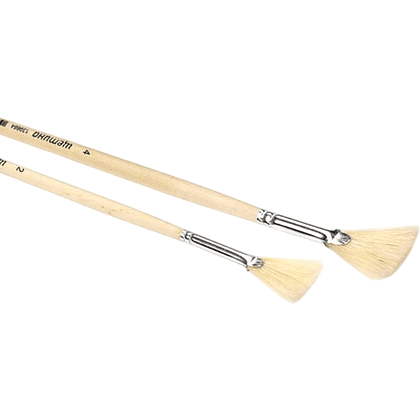 Кисть для рисования "Невская Палитра", щетина, веерная, №4