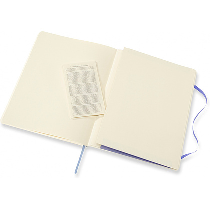 Блокнот "Classic Soft Xlarge", А4-, 96 листов, линейка, голубой - 5