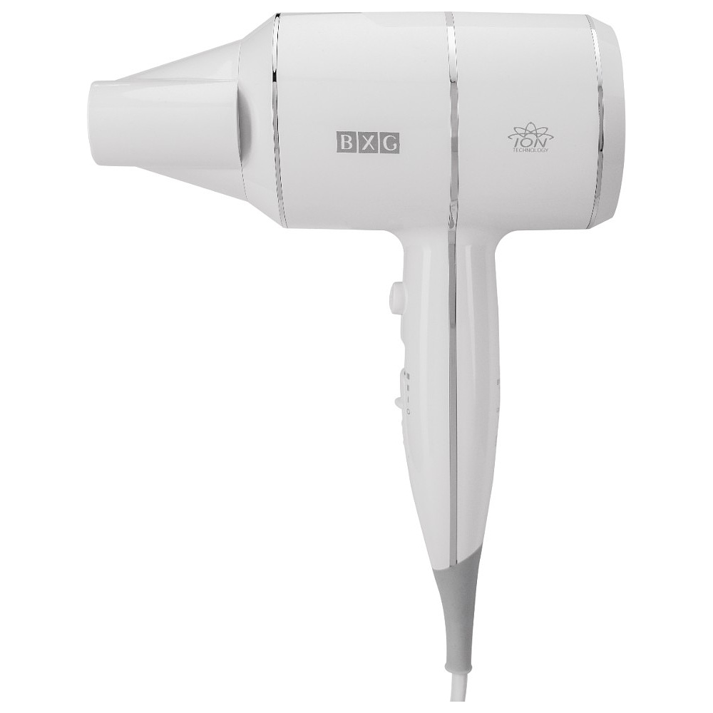 Фен настенный BXG-1600Н1, ABS-пластик, белый - 5