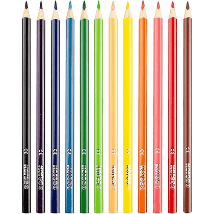 Цветные карандаши "Kromas", 12 цветов - 4