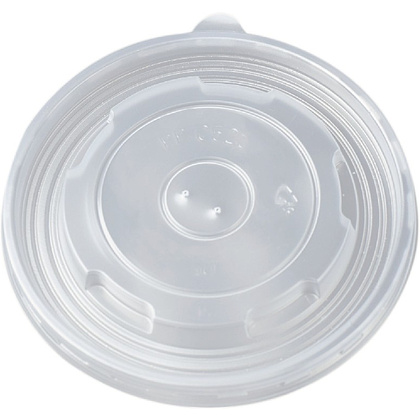 Крышка пластиковая для контейнера для супа, d 112 мм, 50шт/упак