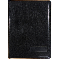 Папка на подпись, с карманом, черный