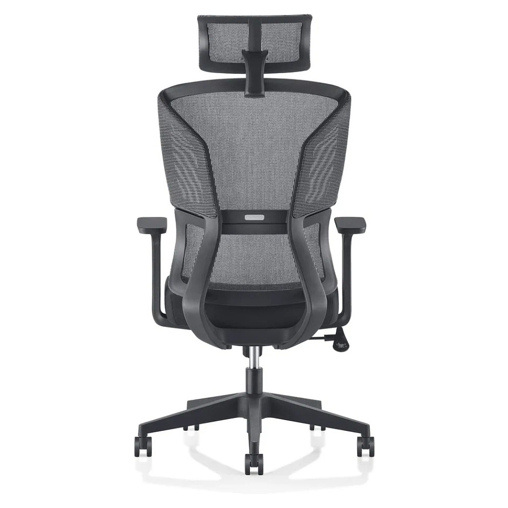 Кресло для руководителя SitZone U-065A сетка/ткань, черный - 5