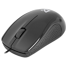 Мышь Defender Optimum MB-160, проводная, 1000 dpi, 3 кнопки, черный