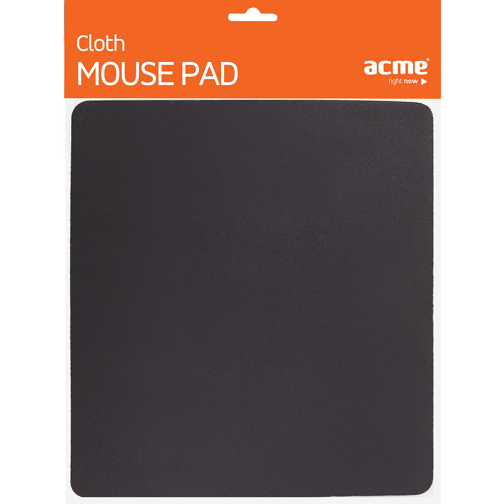 Коврик для мыши Acme, 225x252x5 мм, ткань, черный - 3