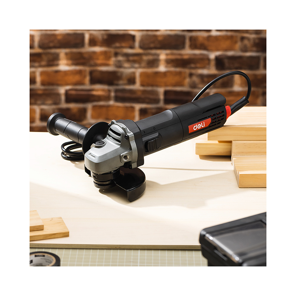 Угловая шлифмашина Deli RS EDE-JM125-4E 890 Вт, 125 мм - 5