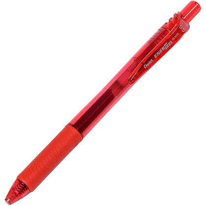 Ручка-роллер "EnerGel-X", 0.5 мм, красный, стерж. красный