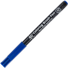Маркер акварельный "Koi Color Brush", синий