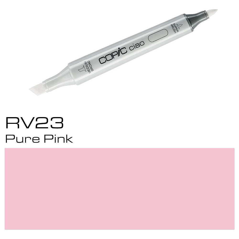 Маркер перманентный "Copic ciao", RV-23 чистый розовый