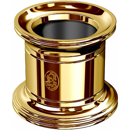 Подставка для скрепок магнитная "M-657", 61x61x57 мм, золотистый