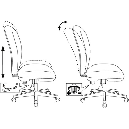 Кресло детское Бюрократ KD-W10, мультиколор - 6